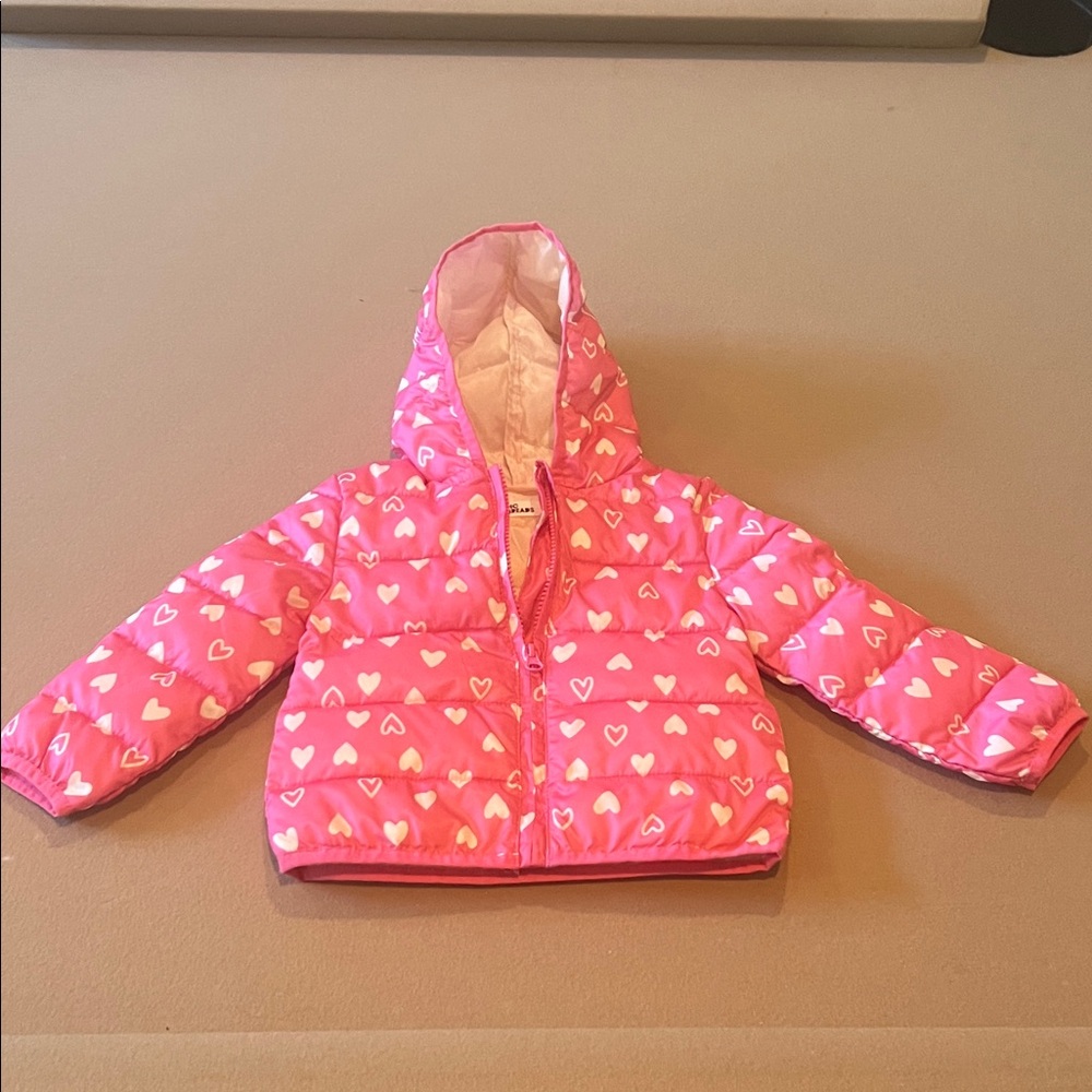 Epic Threads Light Pink Puffer Jacket